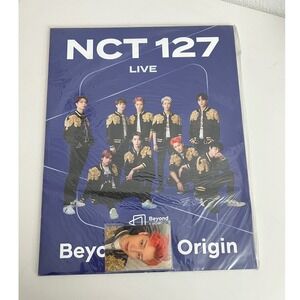NCT 127 Beyond LIVE Beyond the Origin Official Brochure with Mark Photocard